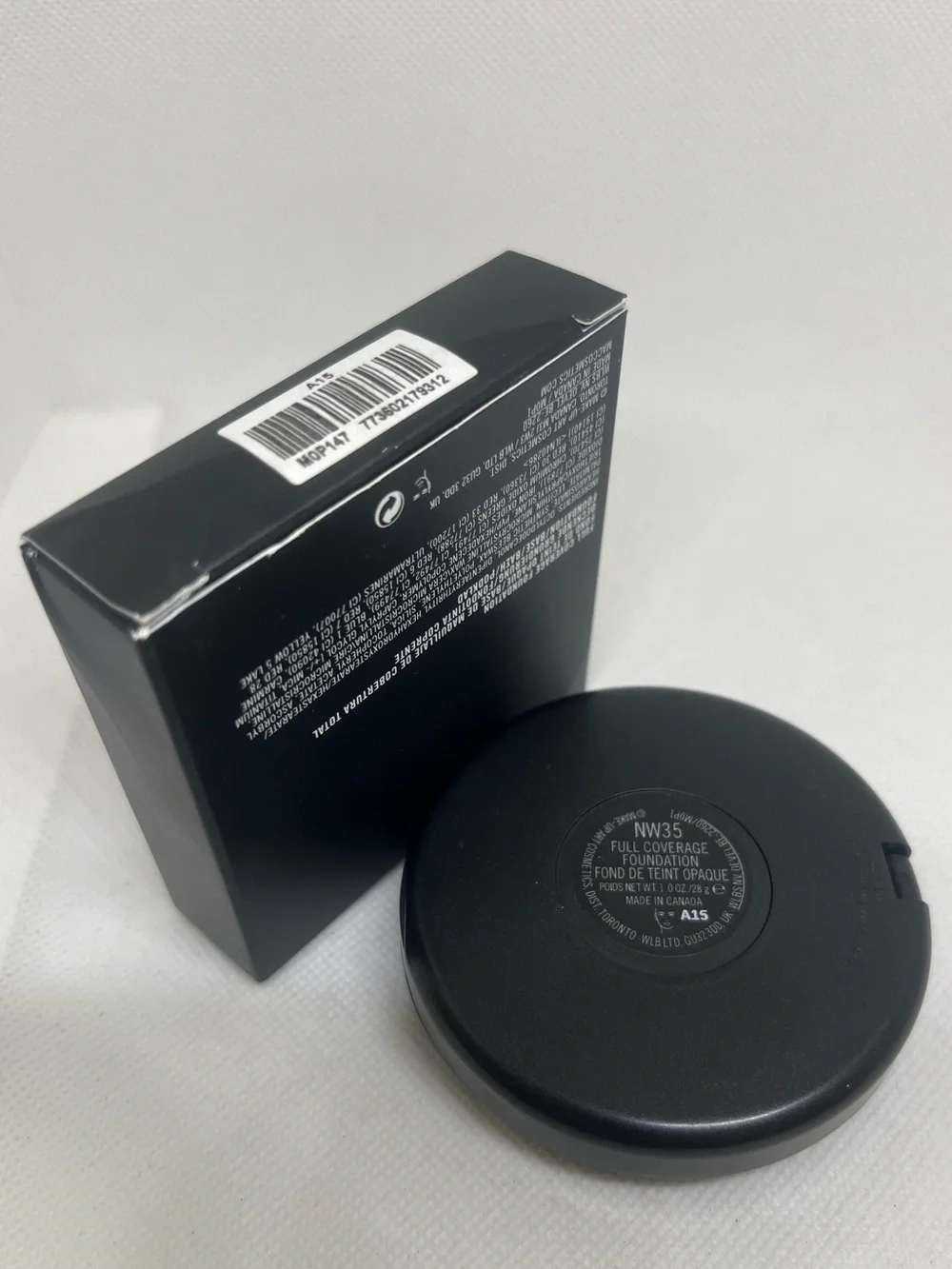 New MAC Full Coverage Foundation NW35
